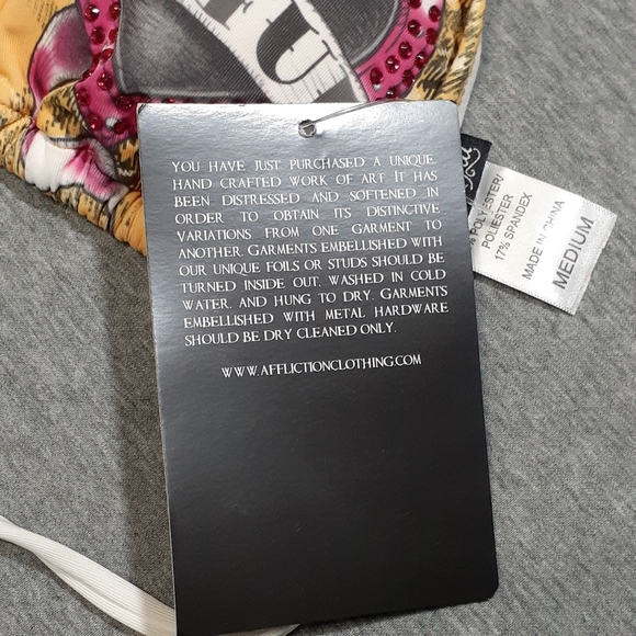 Sinful Rome Yellow Plaid Bikini Top Medium Yellow NWT - Picture 3 of 12